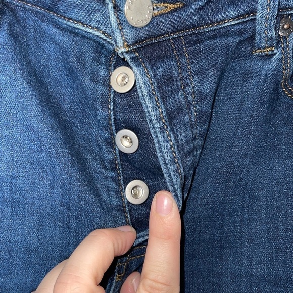 FREE PEOPLE x REVOLVE Payton High Rise Skinny Jean Medium Wash, Size 29 - Picture 5 of 8